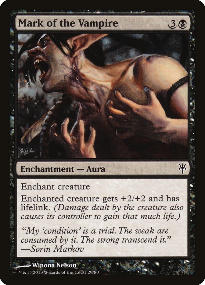 Mark of the Vampire (29) - Duel Decks: Sorin vs. Tibalt (DDK)