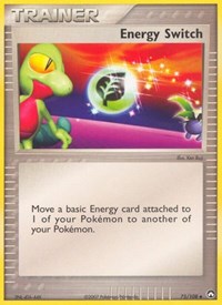 Energy Switch (75) - EX Power Keepers (PK)