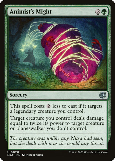 Animist's Might (20) - March of the Machine: The Aftermath (MAT)