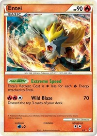 Entei Shiny (SL3) - Call of Legends (CL)