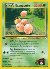 Erikas Exeggcute (43) - Gym Heroes (G1)