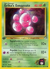 Erikas Exeggcute (77) - Gym Heroes (G1)