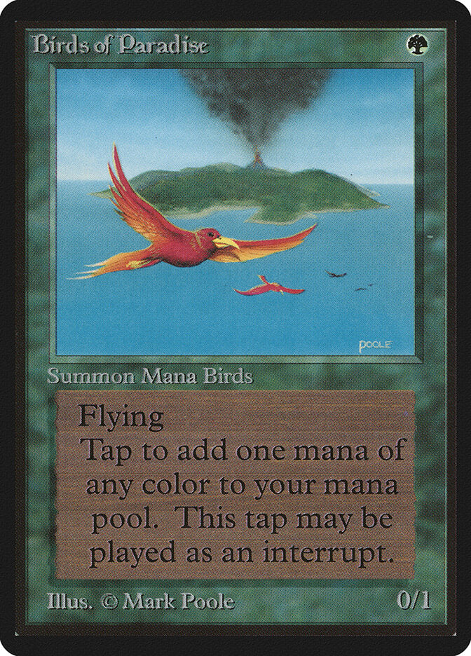 Birds of Paradise (187) - Limited Edition Beta (LEB)