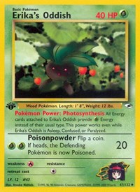 Erikas Oddish (47) - Gym Heroes (G1)