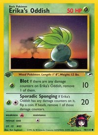 Erikas Oddish (78) - Gym Heroes (G1)