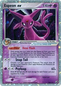 Espeon ex (102) - EX Unseen Forces (UF)