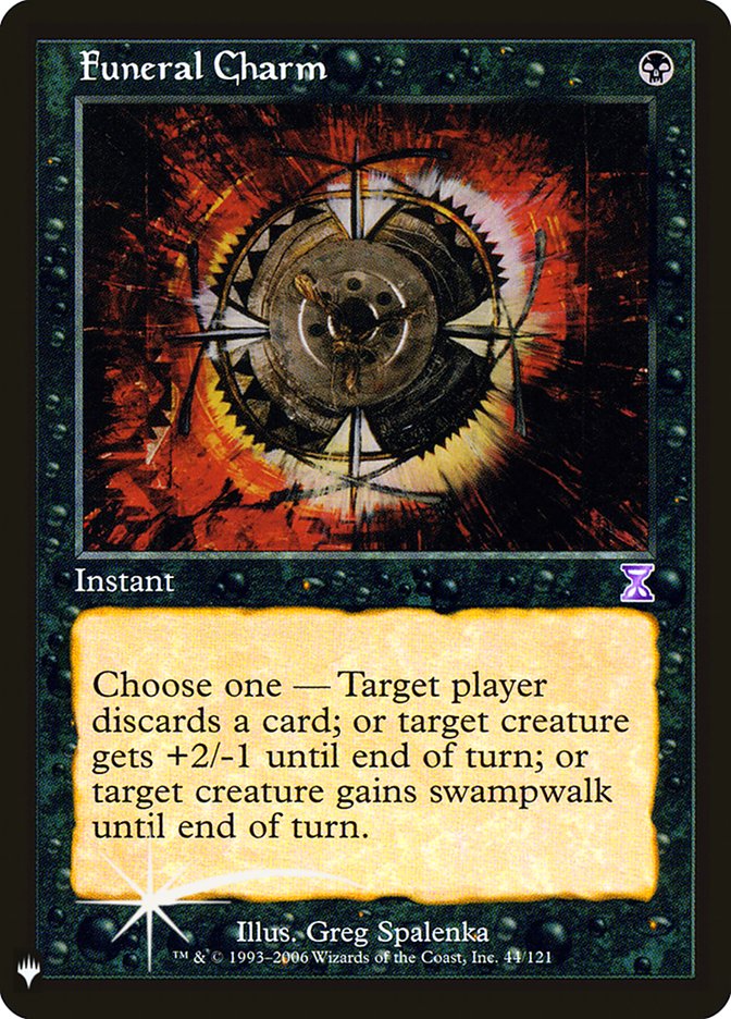 Funeral Charm - [Foil] The List (PLST)