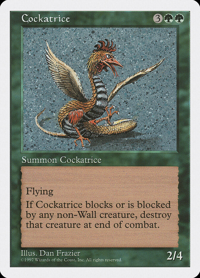 Cockatrice (284) - Fifth Edition (5ED)