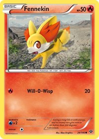 Fennekin (24) - XY Base Set (XY)