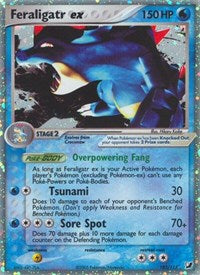 Feraligatr ex (103) - EX Unseen Forces (UF)