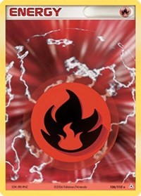 Fire Energy (106) - EX Holon Phantoms (HP)