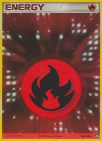 Fire Energy (104) - EX Power Keepers (PK)