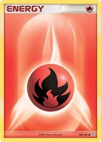Fire Energy (124) - Diamond and Pearl (DP)