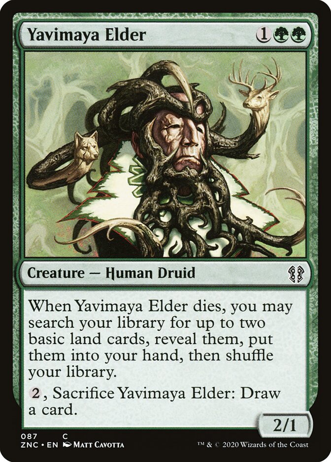 Yavimaya Elder (87) - Zendikar Rising Commander (ZNC)