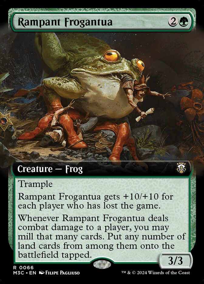 Rampant Frogantua (66) - Modern Horizons 3 Commander (M3C)