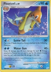 Floatzel (2) - DP Trainer Kit: Manaphy & Lucario (PR)
