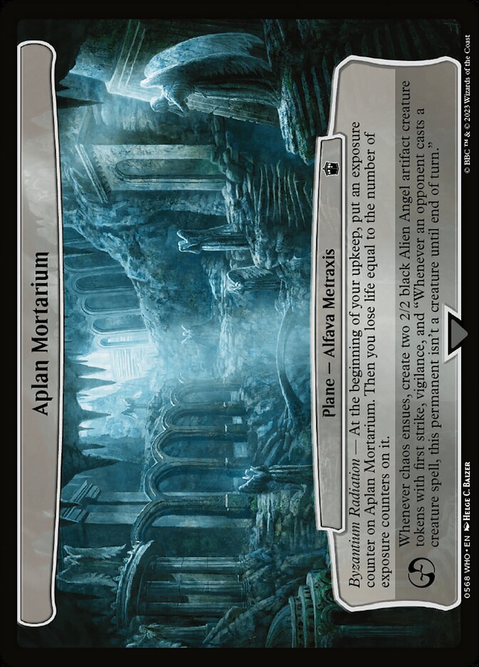 Aplan Mortarium (568) - Doctor Who (WHO)