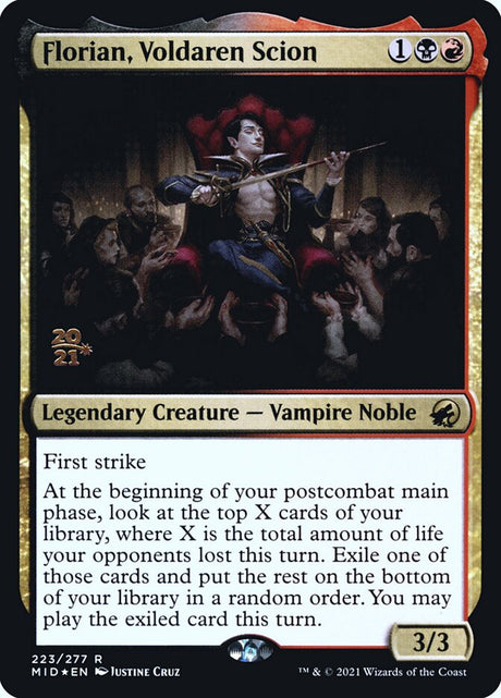 Florian, Voldaren Scion (223s) - Innistrad: Midnight Hunt Promos (PMID)