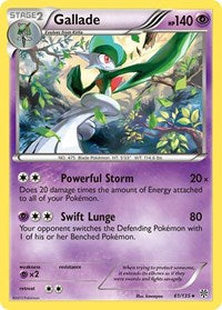 Gallade (61) - Plasma Storm (PLS)