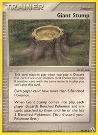 Giant Stump (75) - EX Legend Maker (LM)