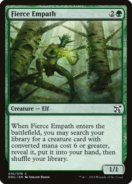 Fierce Empath (10) - Duel Decks: Elves vs. Inventors (DDU)