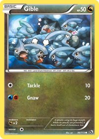 Gible (94) - Legendary Treasures (LTR)