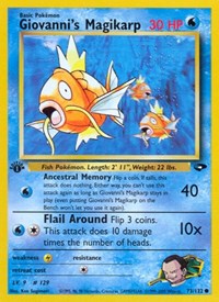Giovannis Magikarp (73) - Gym Challenge (G2)