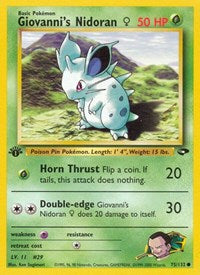 Giovannis Nidoran F (75) - Gym Challenge (G2)