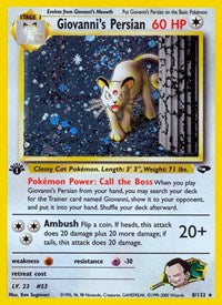 Giovannis Persian (8) - Gym Challenge (G2)