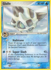Glalie (13) - EX Emerald (EM)
