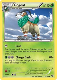 Gogoat (19) - XY Base Set (XY)