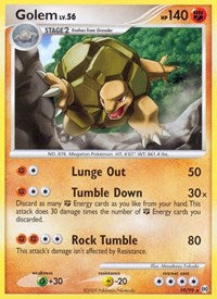 Golem (19) - Arceus (AR)