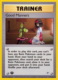 Good Manners (111) - Gym Heroes (G1)