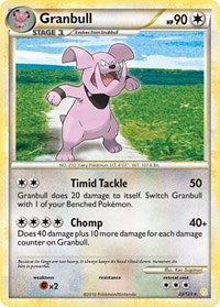 Granbull (22) - HeartGold SoulSilver (HS)