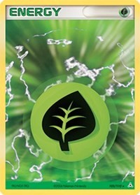 Grass Energy (105) - EX Holon Phantoms (HP)