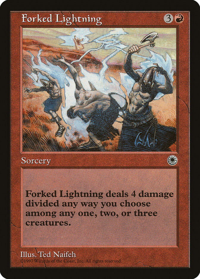 Forked Lightning (130) - Portal (POR)