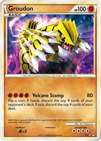 Groudon Shiny (SL4) - Call of Legends (CL)