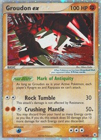 Groudon ex (93) - EX Hidden Legends (HL)