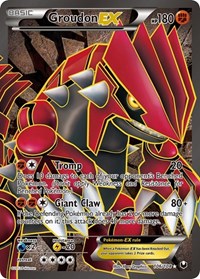 Groudon EX 106 Full Art (106) - Dark Explorers (DEX)