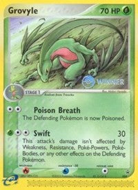 Grovyle 004 e League Winner (4) - Nintendo Promos (PR)