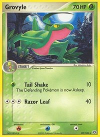 Grovyle (28) - EX Emerald (EM)
