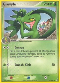 Grovyle (32) - EX Crystal Guardians (CG)