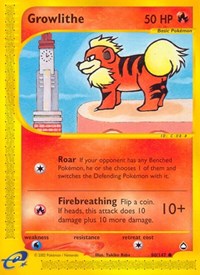 Growlithe 80 (80) - Aquapolis (AQ)