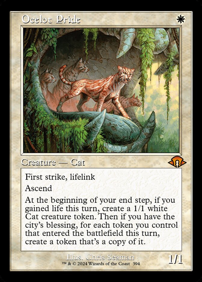 Ocelot Pride - [Foil, Retro Frame] Modern Horizons 3 (MH3)