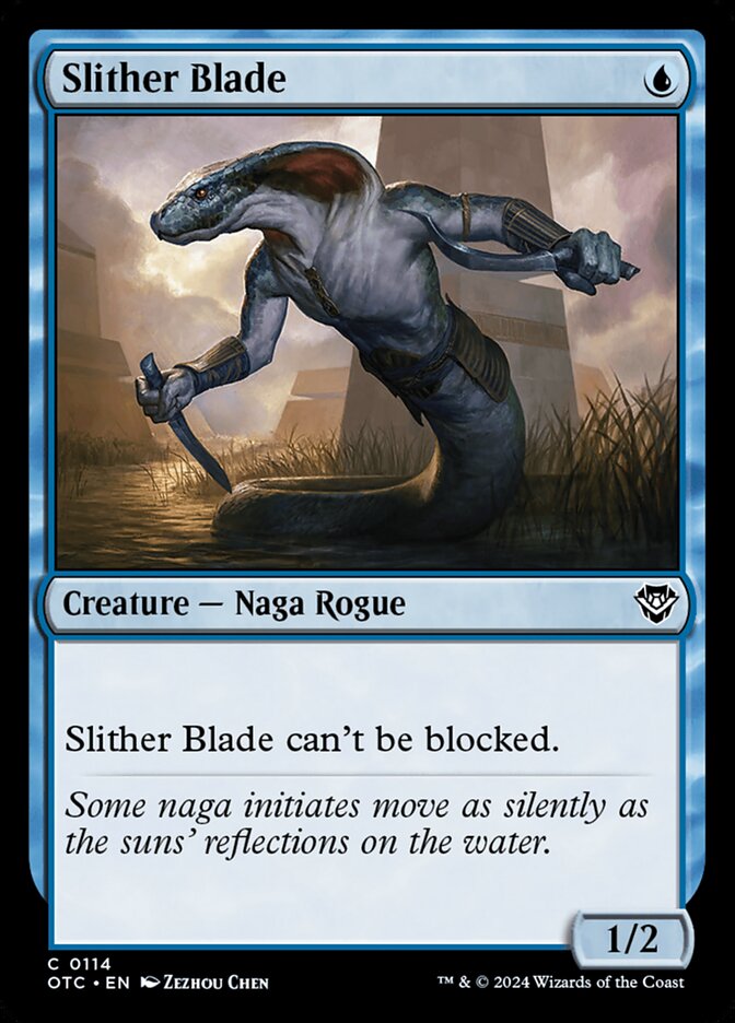 Slither Blade (114) - Outlaws of Thunder Junction Commander (OTC)