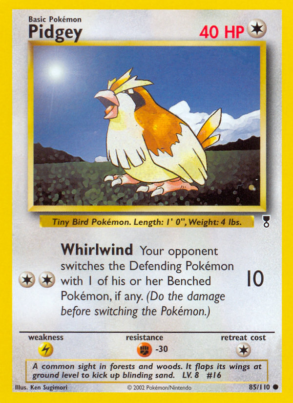 Pidgey (85/110) - [Reverse Holo] Legendary Collection (LC)
