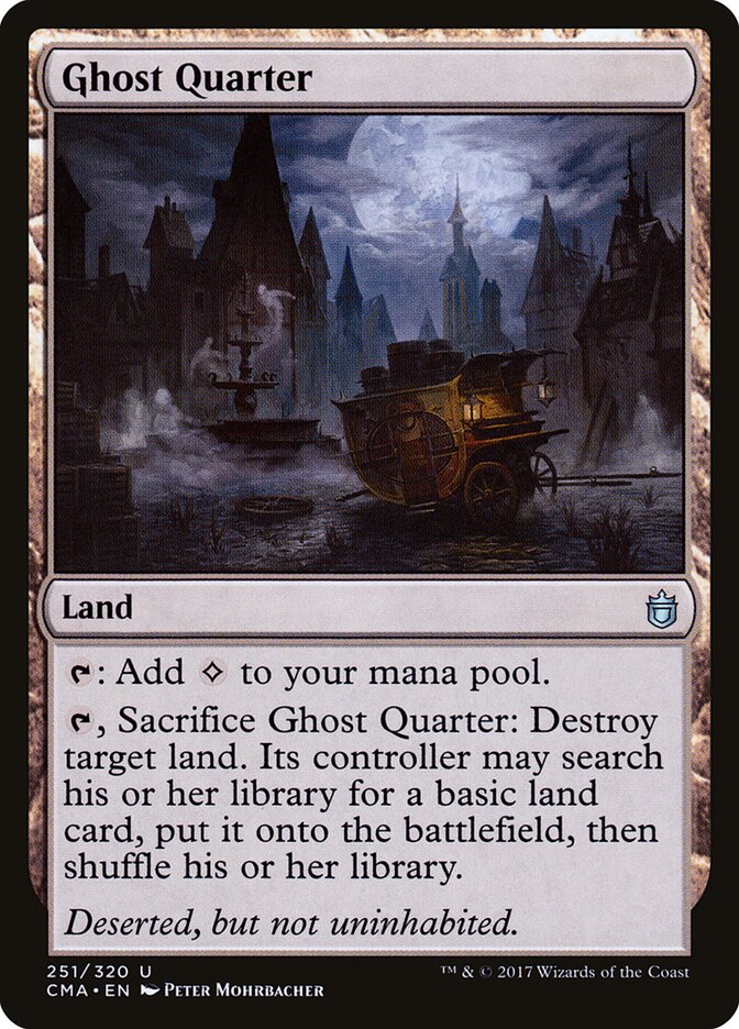 Ghost Quarter (251) - Commander Anthology (CMA)