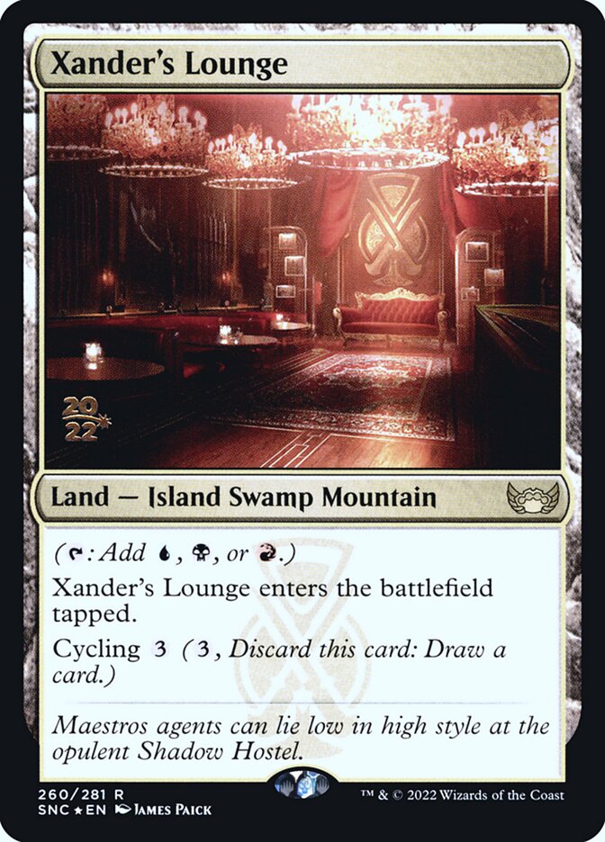 Xander's Lounge (260s) - Streets of New Capenna Promos (PSNC)