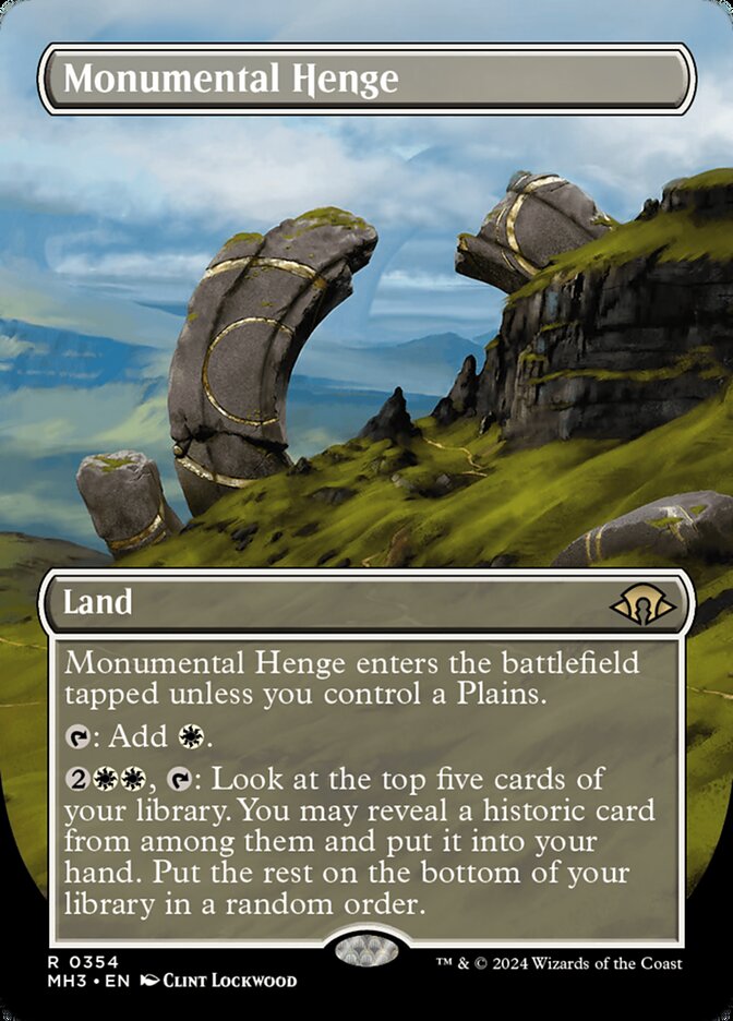 Monumental Henge (354) - Modern Horizons 3 (MH3)