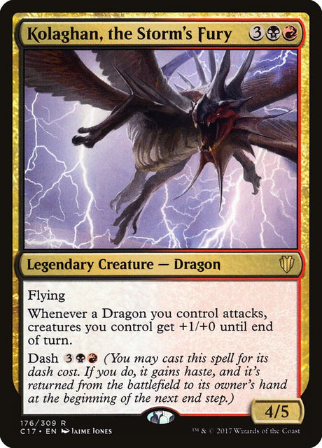 Kolaghan, the Storm's Fury (176) - Commander 2017 (C17)